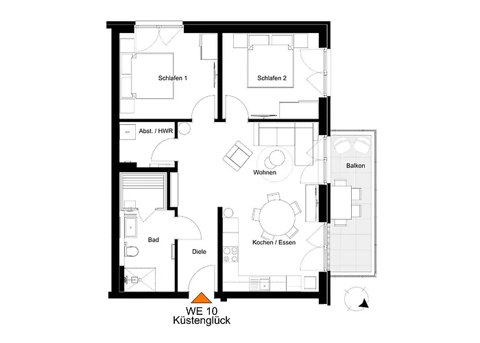 Kueste33/10 - Exklusive Mit Sauna & Nah Am Strand! Apartman Tossens